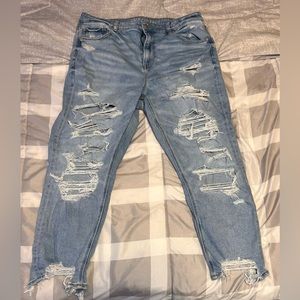 American Eagle ripped jeans